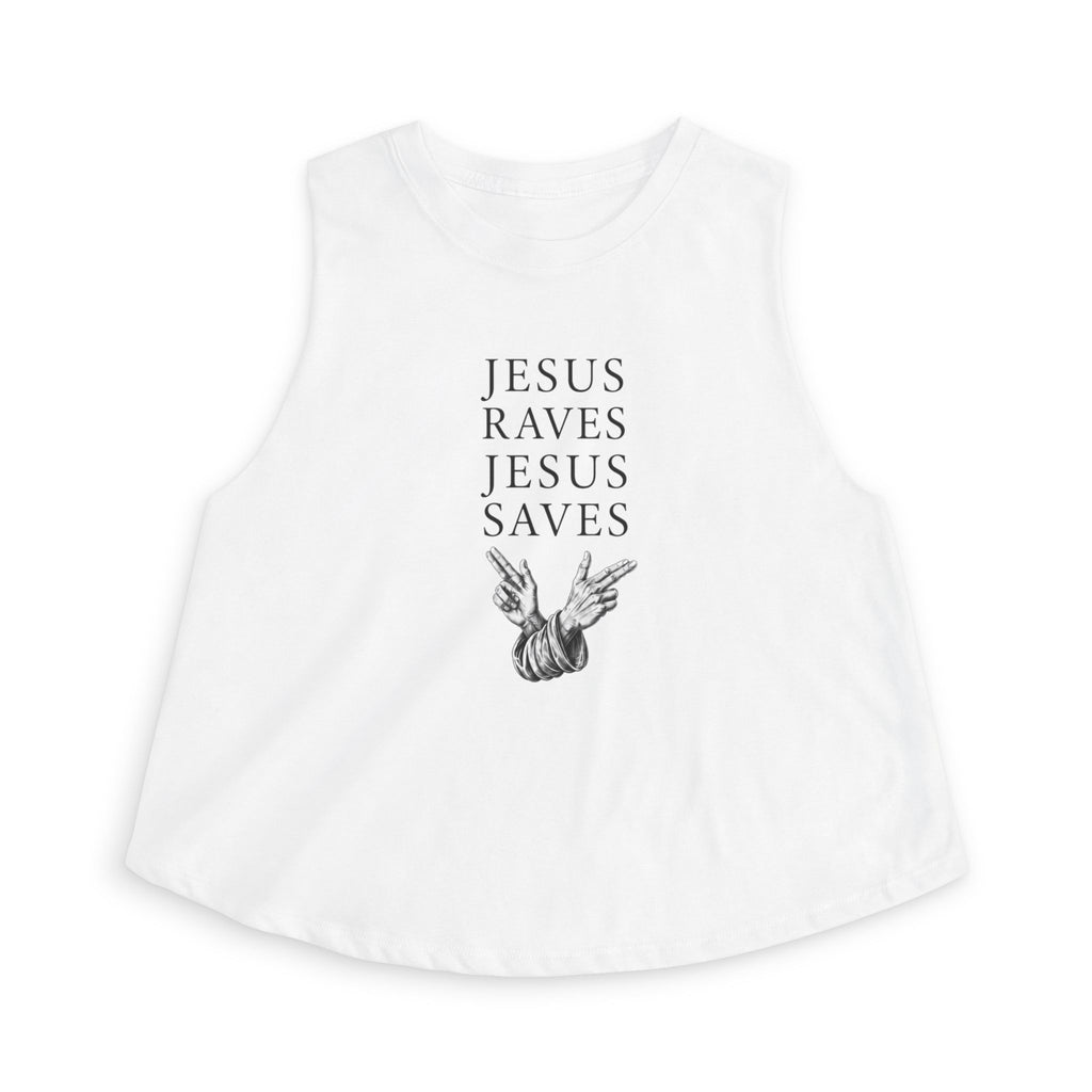 Croppy Toppy "Jesus Raves Jesus Saves"